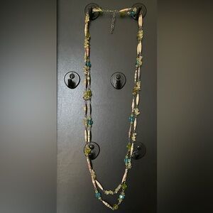 Necklace (~18”) & earrings